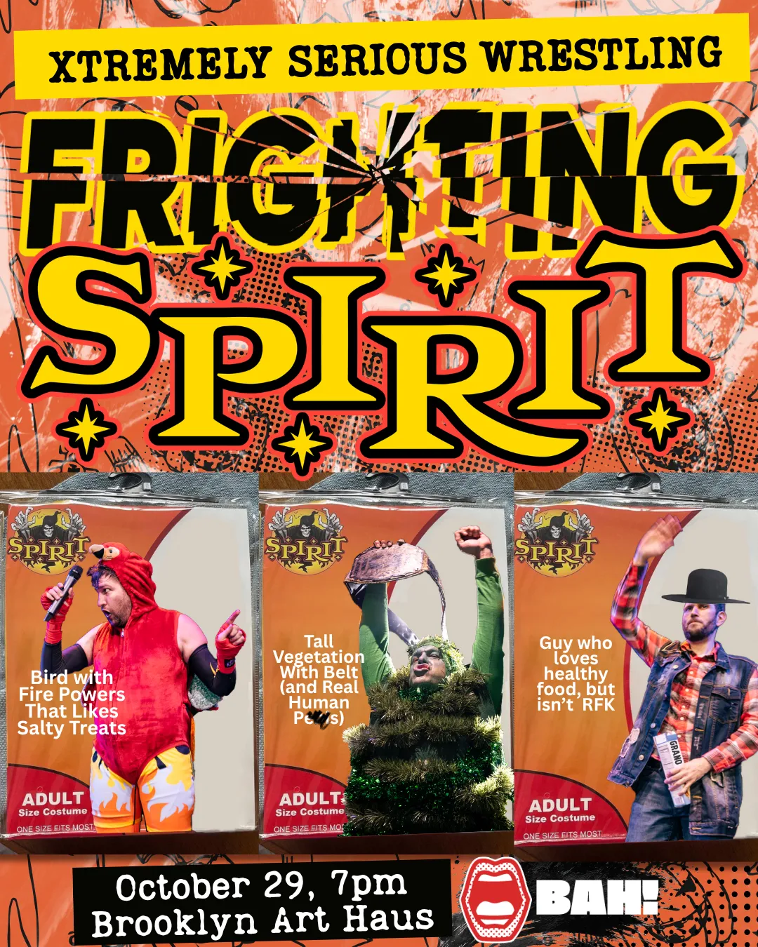 Xtremely Serious Wrestling: Frighting Spirit