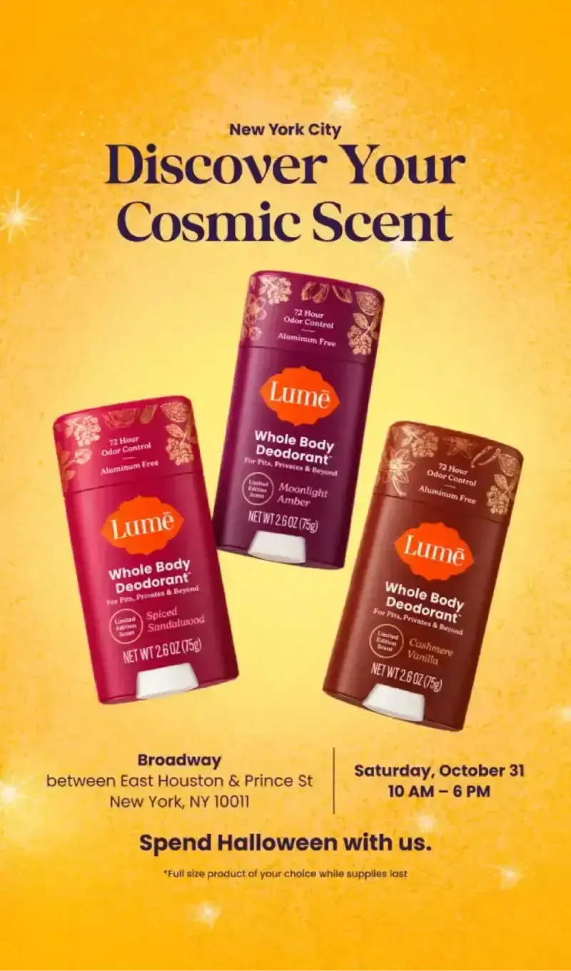 Lume Deodorant: Discover Your Cosmic Scent
