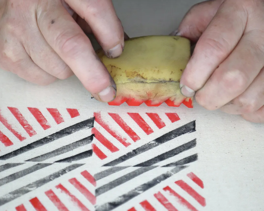 Fabric Painting with Sarah Campbell – Printing