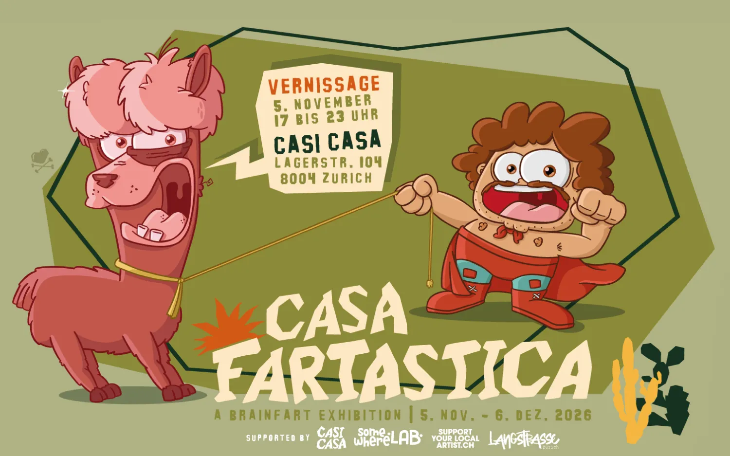 CASA FARTASTICA – BRAINFART Solo-Ausstellung