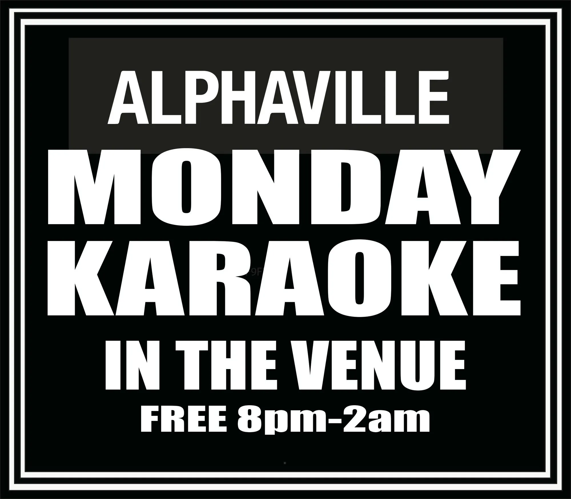Karaoke Mondays