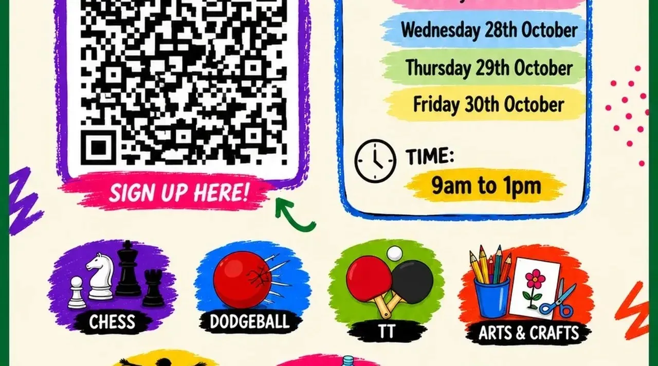 Half Term Activities October 2026