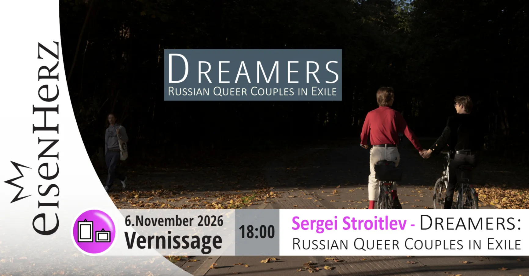 Ausstellung: Sergei Stroitlev - Dreamers: Russian Queer Couples in Exile